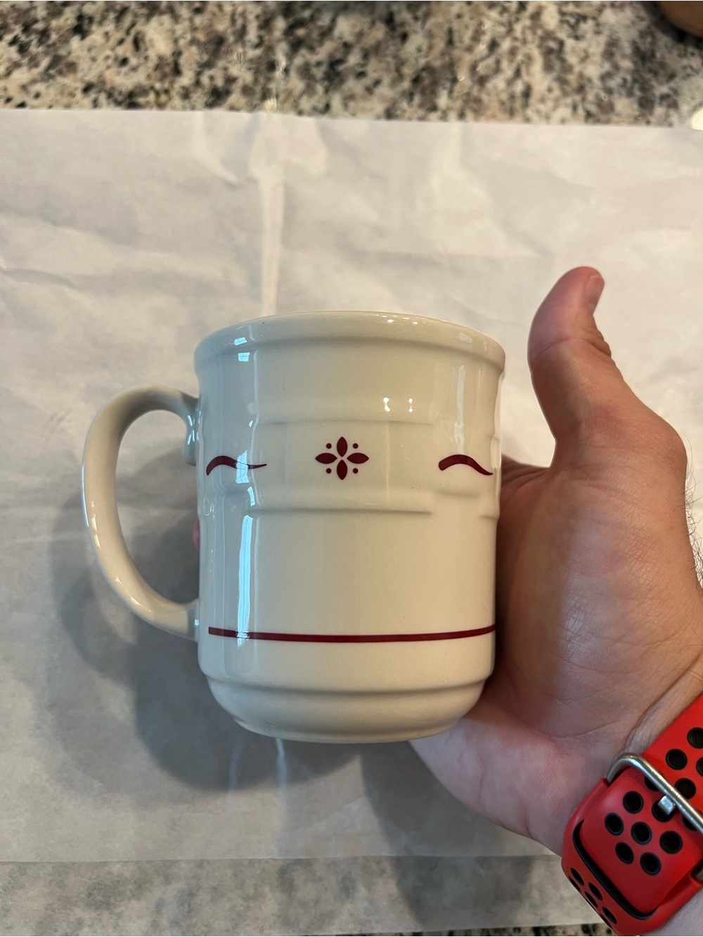 Longaberger Pair of Mugs